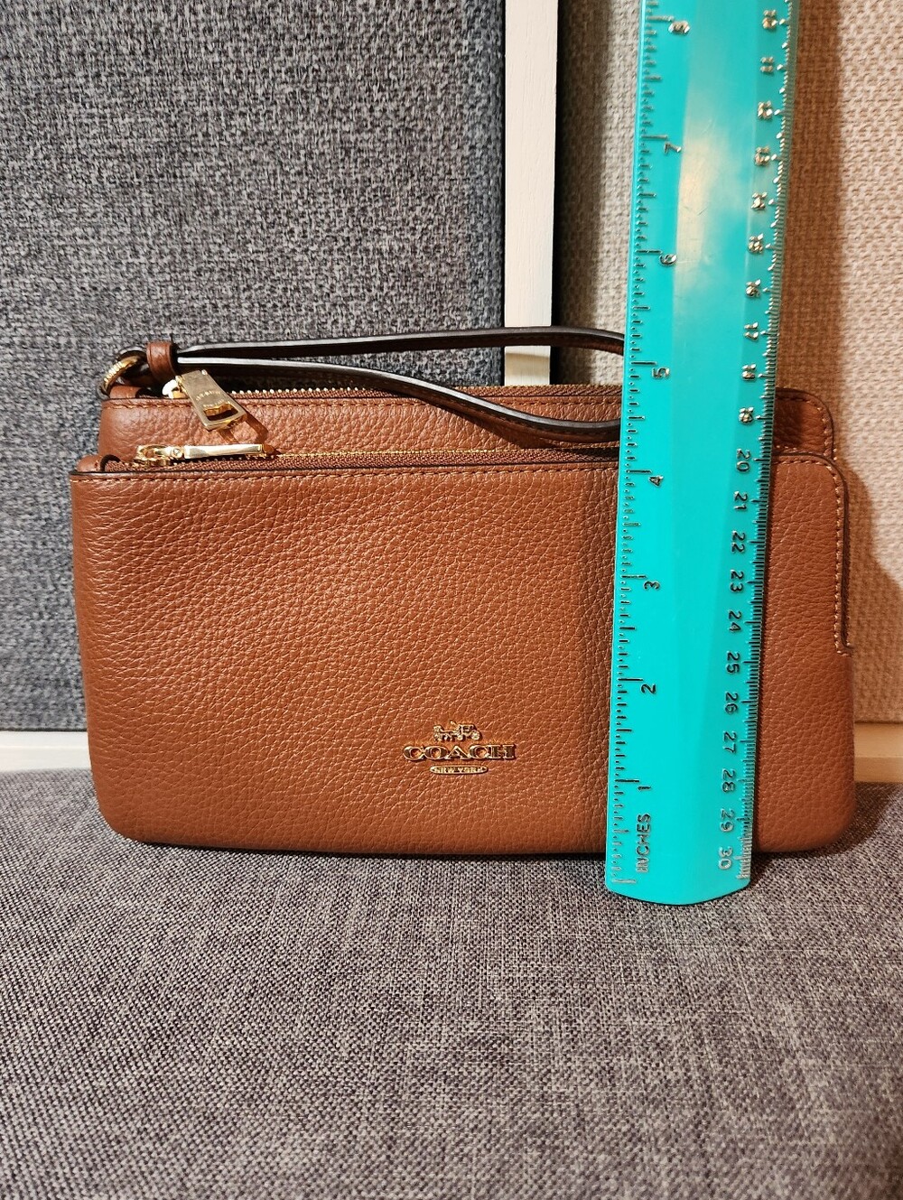 Coach Double Zip Large Wallet - Picture 10 of 10